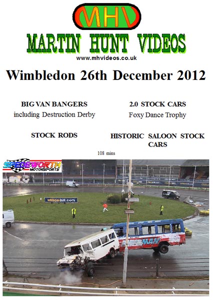 Wimbledon 26th December 2012 Big Vans