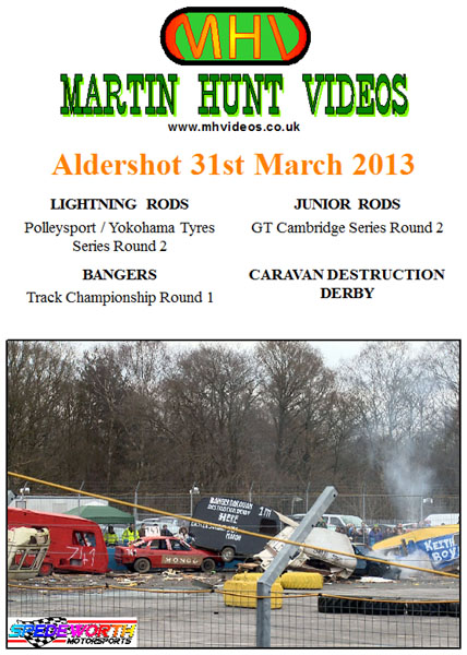 Aldershot 31st March 2013 Caravan Race