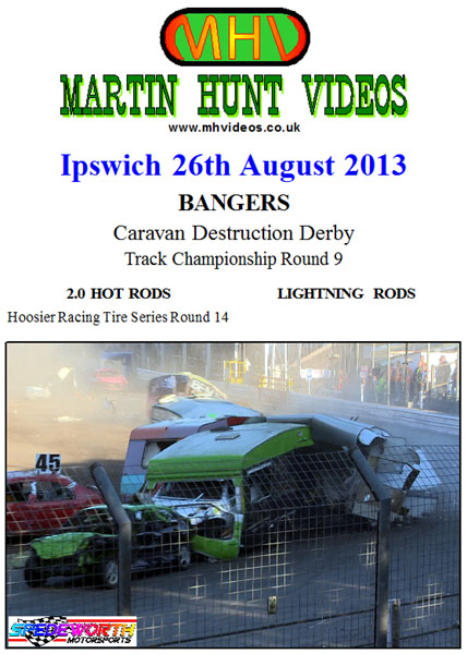 Ipswich 26th August 2013 Caravan Destruction Derby