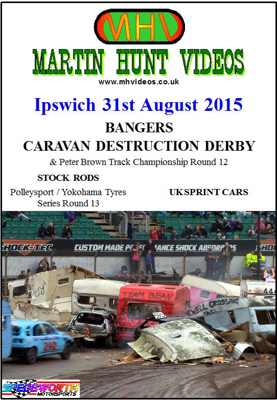 Ipswich 31st August 2015 Caravan Destruction Derby