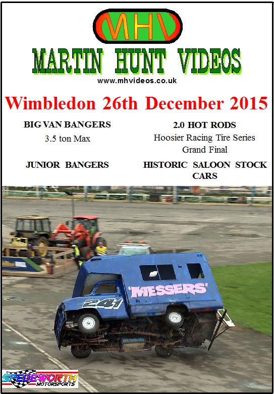 Wimbledon 26th December 2015 Big Van Bangers