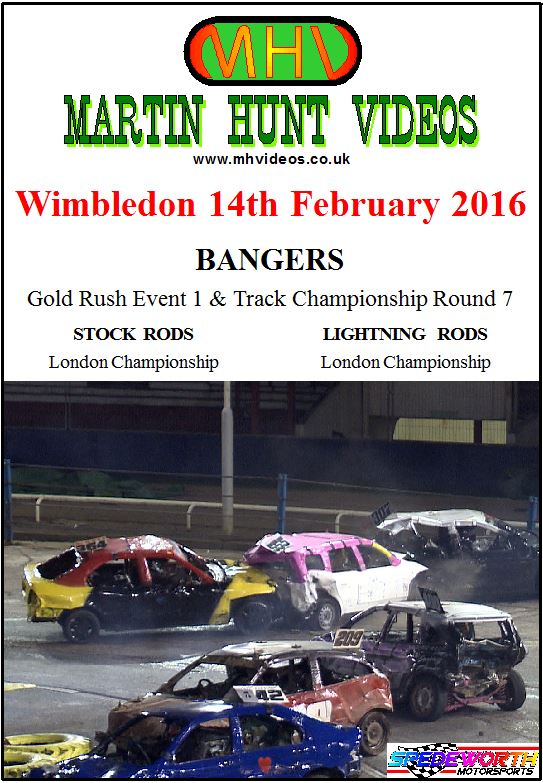Wimbledon 14th February 2016 Bangers Gold Rush