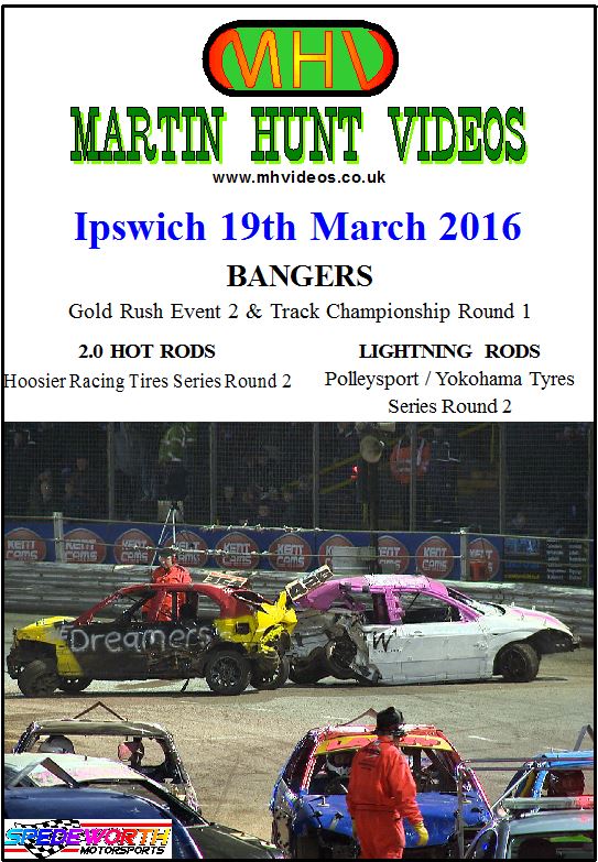Ipswich 19th March 2016 Bangers Gold Rush