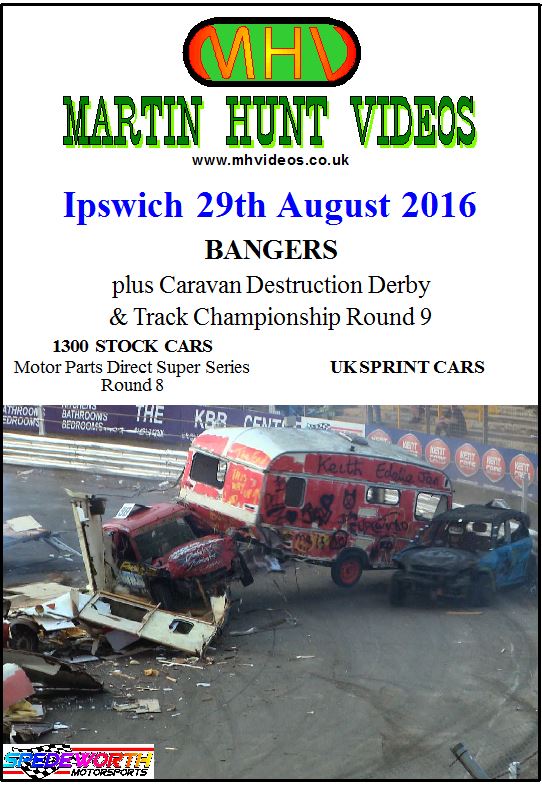 Ipswich 29th August 2016 Caravan Destruction Derby