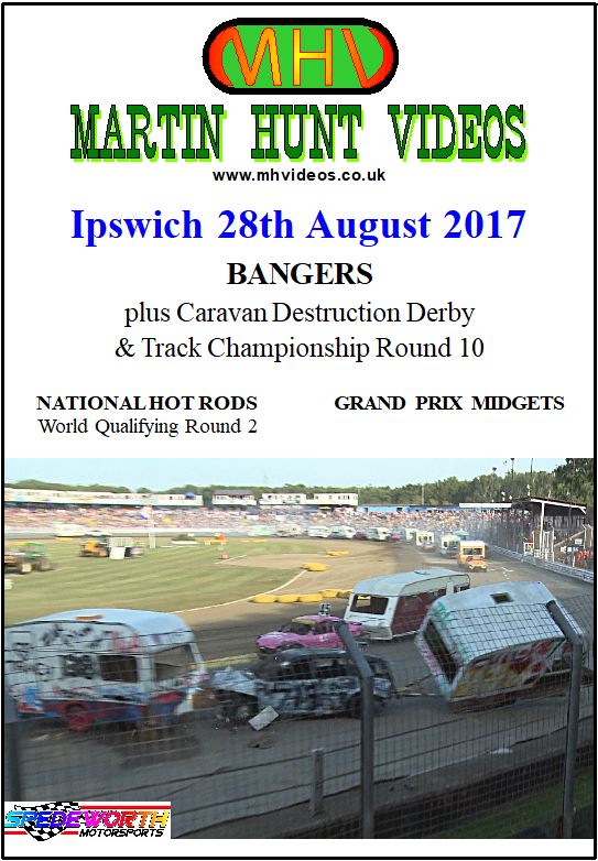 Ipswich 28th August 2017 Caravan Destruction Derby