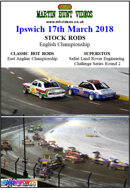 Ipswich 17th March 2018 Stock Rods English Championship