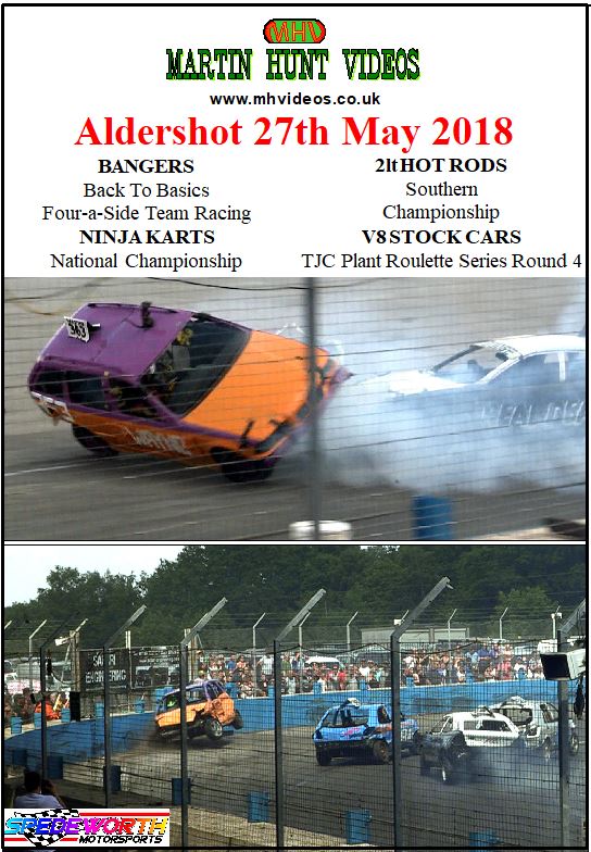 Aldershot 27th May 2018 Bangers Back to Basics Team Racing