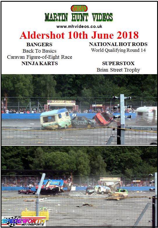 Aldershot 10th June 2018 Nat Rods and Caravan Racing