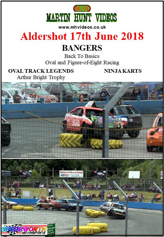 Aldershot 17th June 2018 Bangers Oval and Figure of Eight