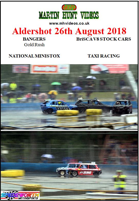 Aldershot 26th August 2018 Bangers Gold Rush
