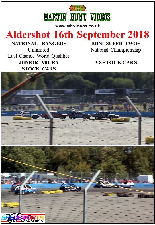 Aldershot 16th September 2018 Unlimited National Bangers