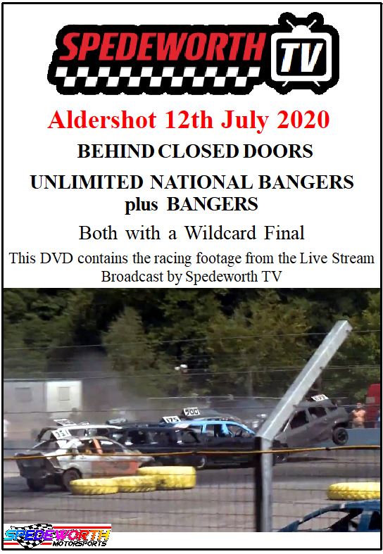 Aldershot 12th July 2020 Bangers Behind Closed Doors