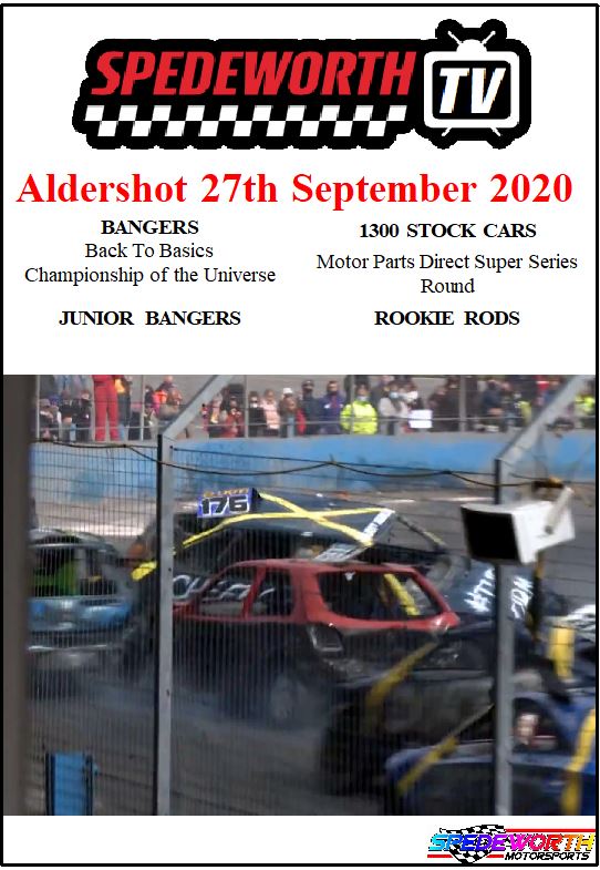 Aldershot 27th September 2020 Bangers Champion of the Universe