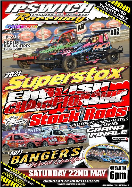 Ipswich 22nd May 2021 Superstox English Champ