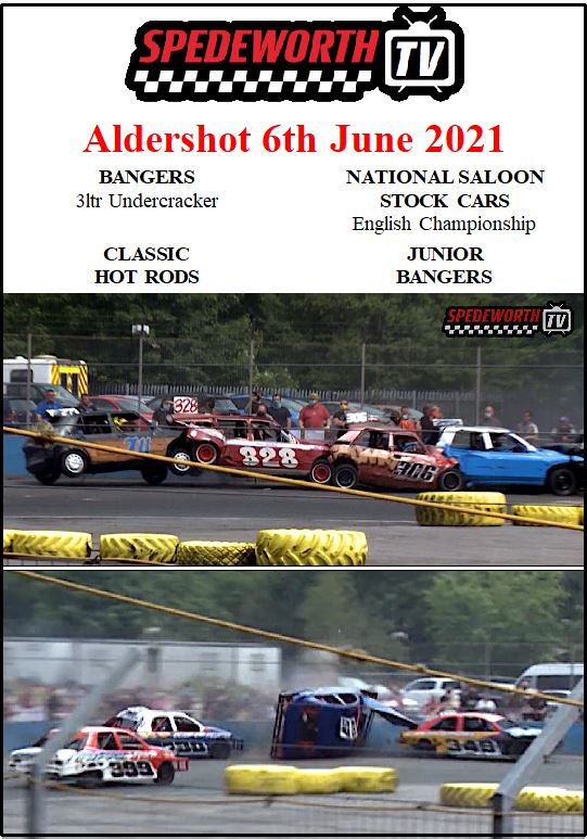 Aldershot 6th June 2021 Bangers Undercracker National Saloons