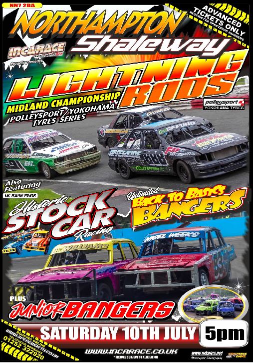 Northampton 10th July 2021 Lightning Rods Midland Championship
