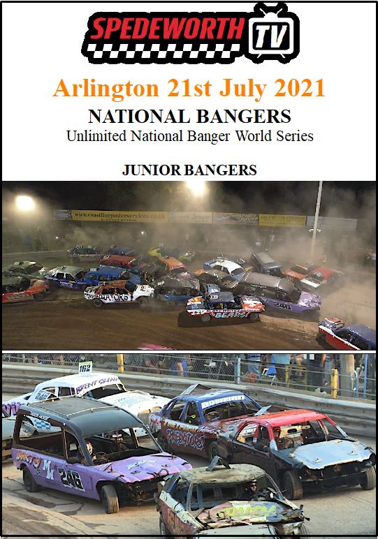 Arlington 21st July 2021 Unlimited National Bangers World Series