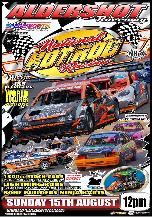 Aldershot 15th August 2021 National Hot Rods