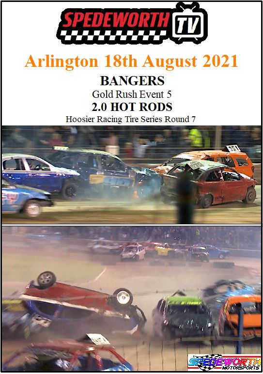 Arlington 18th August 2021 Bangers Gold Rush
