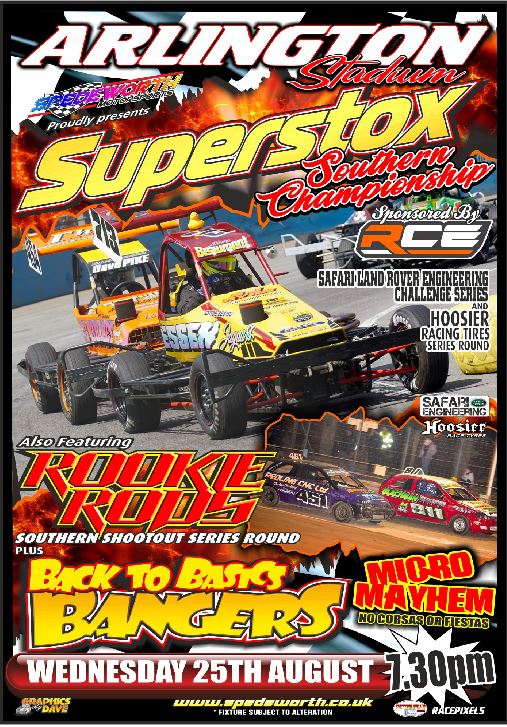 Arlington 25th August 2021 Superstox Southern Championship