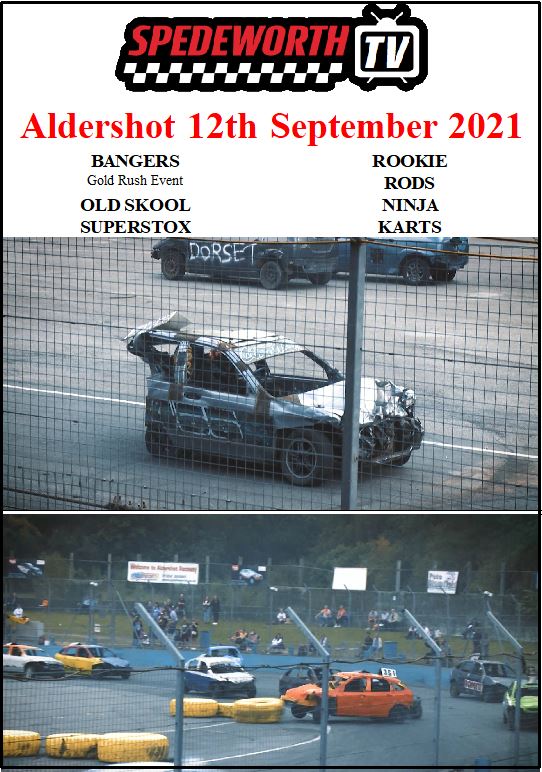 Aldershot 12th September 2021 Bangers Gold Rush