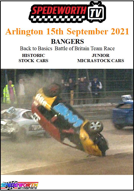 Arlington 15th September 2021 Bangers Battle of Britain Teams