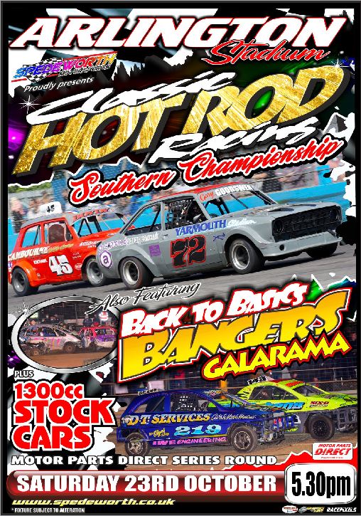 Arlington 23rd October 2021 Bangers Back to Basics