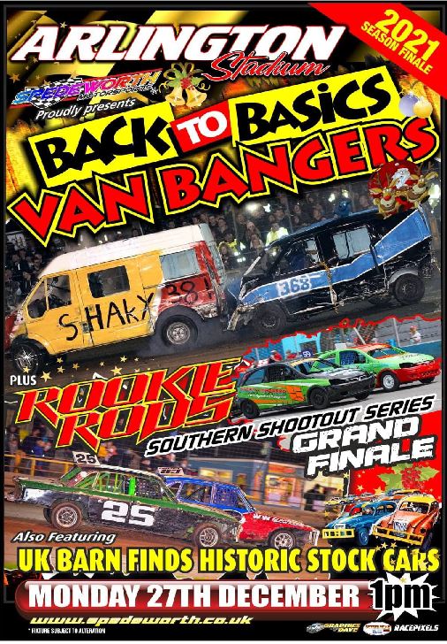 Arlington 27th December 2021 Van Bangers