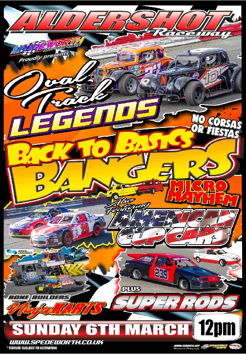 Aldershot 6th March 2022 Bangers Micro Mayhem