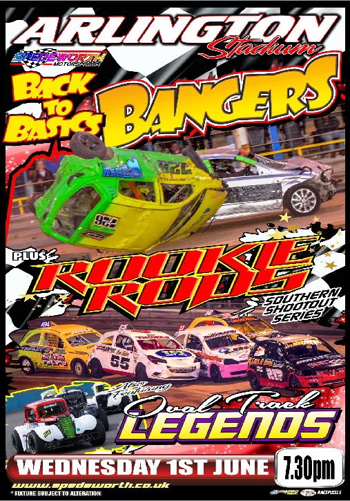 Arlington 1st June 2022 Bangers and Rookie Rods