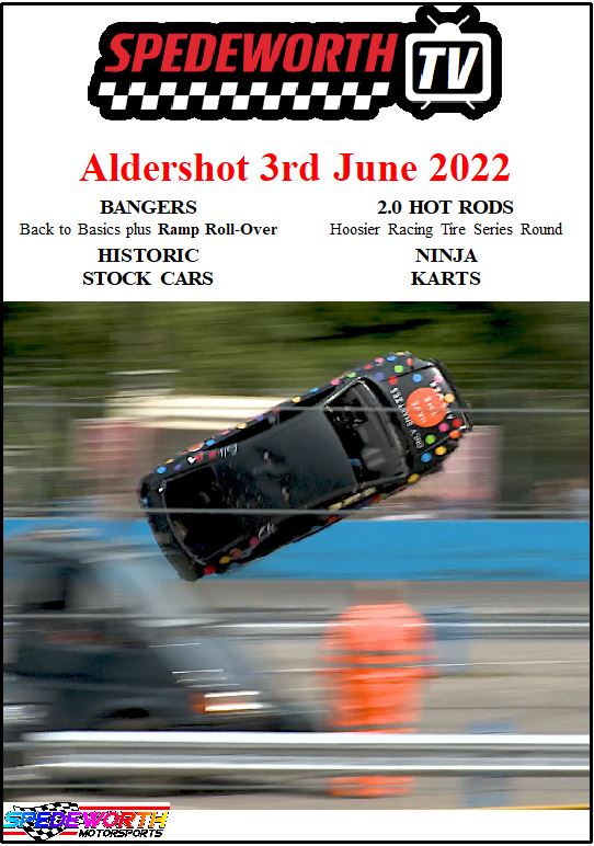 Aldershot 3rd June 2022 Bangers plus Ramp Roll-Over