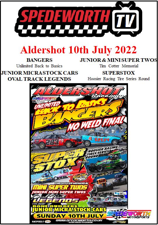 Aldershot 10th July 2022 Unlimited Back to Basics Bangers