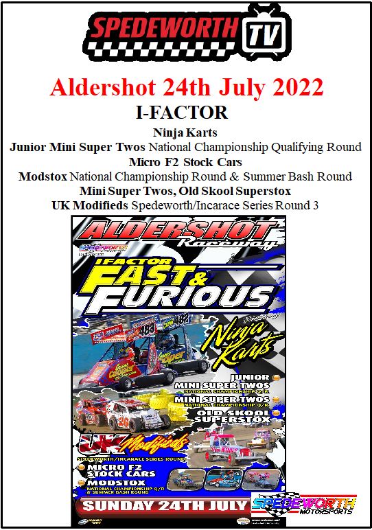 Aldershot 24th July 2022 I-Factor