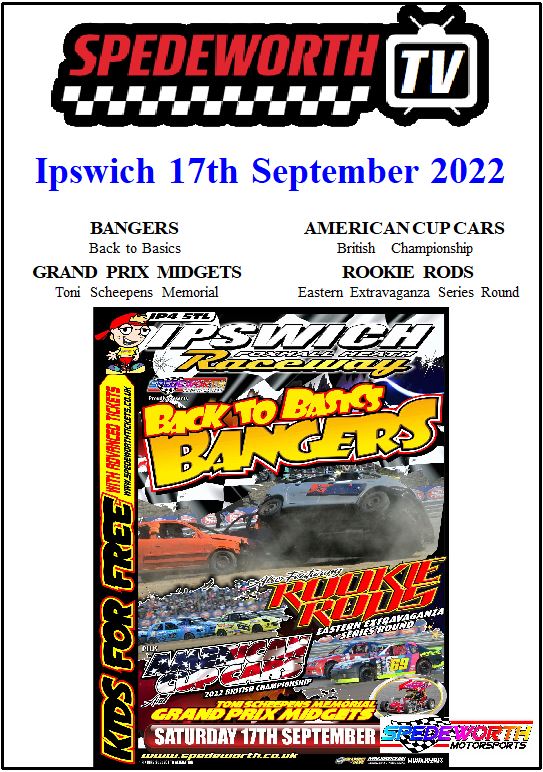 Ipswich 17th September 2022 American Cup Cars