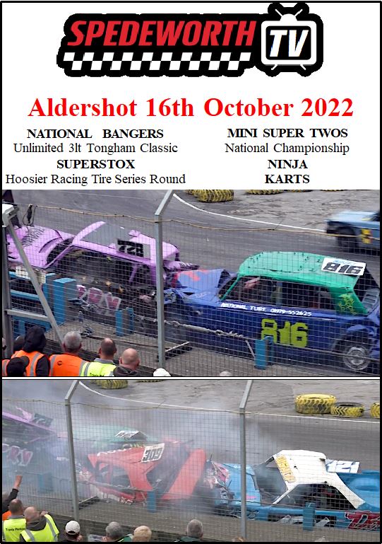 Aldershot 16th October 2022 Unlimited National Bangers