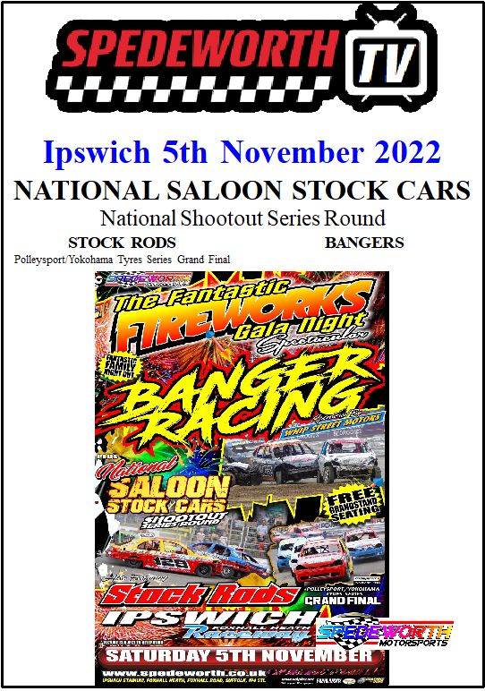 Ipswich 5th November 2022 Gala Night