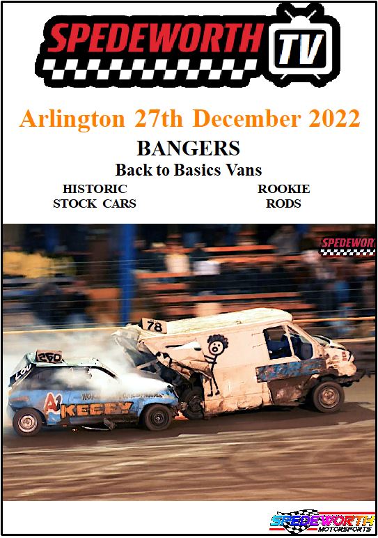 Arlington 27th December 2022 Van Bangers