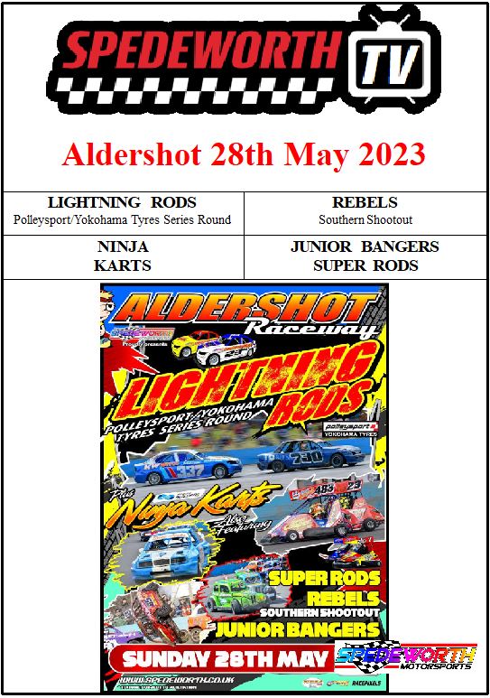 Aldershot 28th May 2023 Rebels and Super Rods