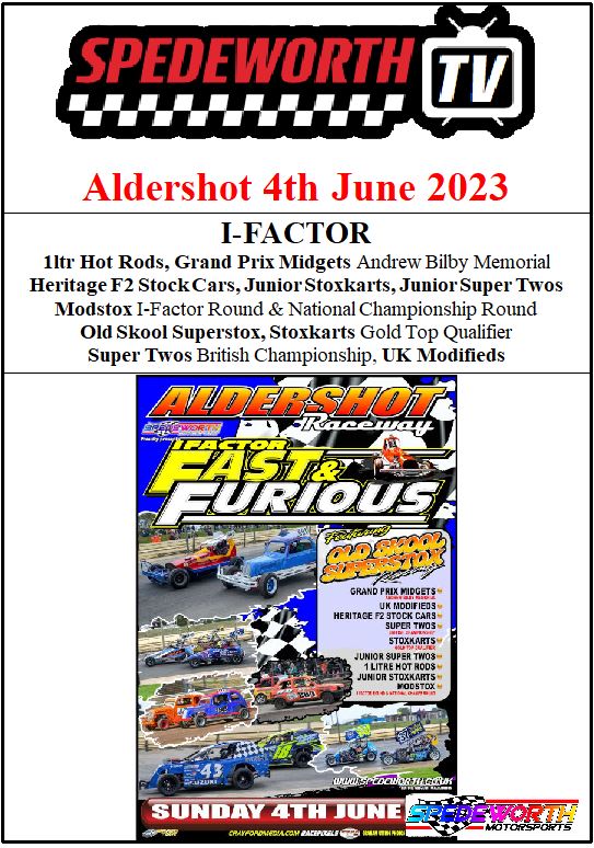 Aldershot 4th June 2023 I-Factor