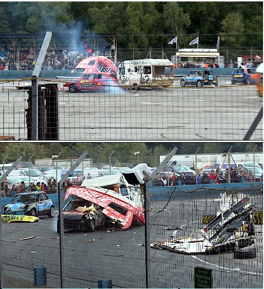 Aldershot 24th September 2023 Ninja Karts English & Caravans