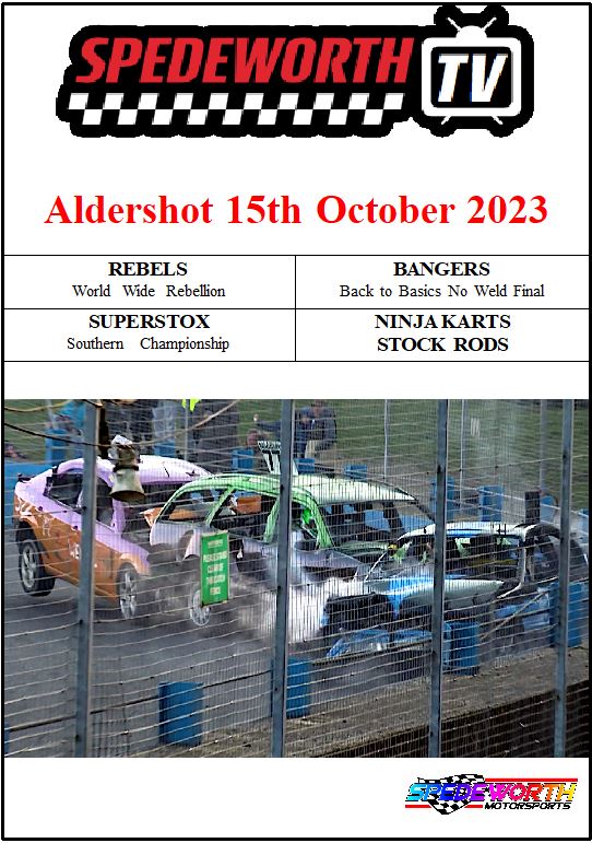 Aldershot 15th October 2023 Unlimited Back to Basics Bangers