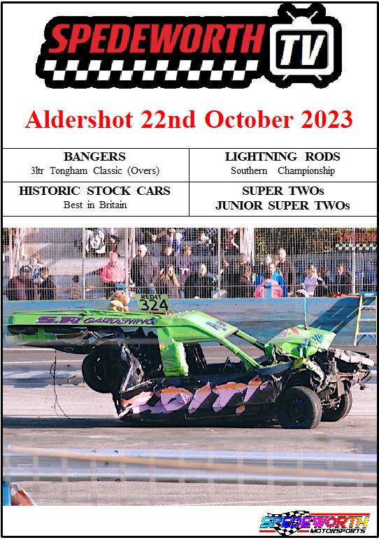 Aldershot 22nd October 2023 Bangers 3ltr Tongham Classic (Overs)