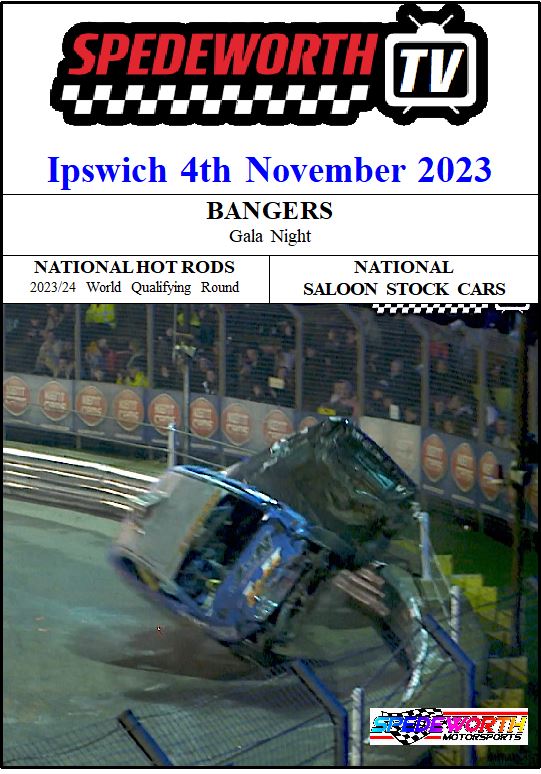 Ipswich 4th November 2023 Gala Night National Hot Rods & Saloons