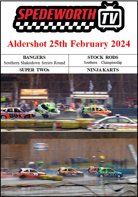 Aldershot 25th February 2024 Bangers and Stock Rods