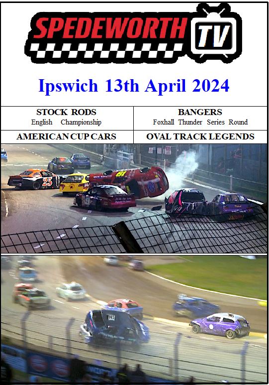Ipswich 13th April 2024 Stock Rods English