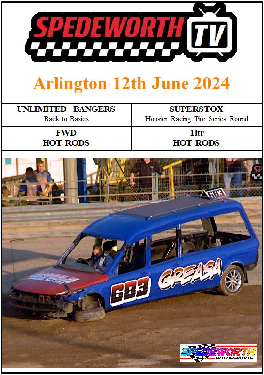 Arlington 12th June 2024 Unlimited Back to Basics Bangers