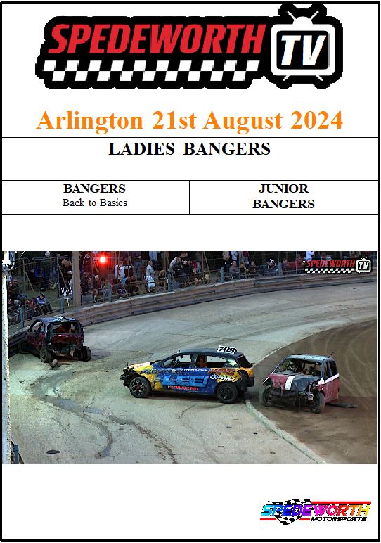 Arlington 21st August 2024 Ladies Bangers