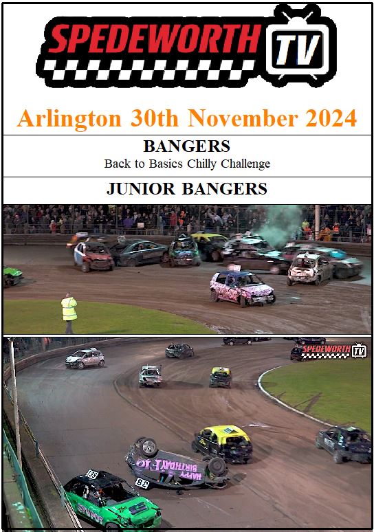 Arlington 30th November 2024 Back to Basics Bangers
