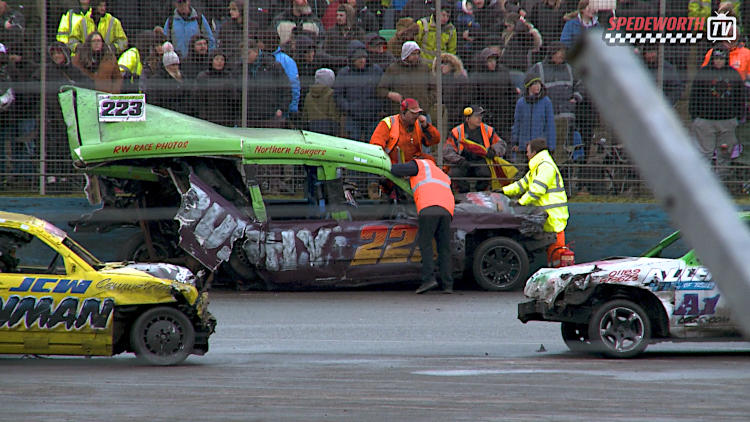 Aldershot 9th February 2025 Unlimited Banger World Series