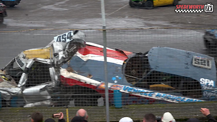 Aldershot 9th February 2025 Unlimited Banger World Series